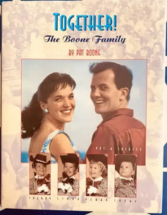 Pat Boone signed Together! Boone Family hardcover book JSA - AutographsForSale.com