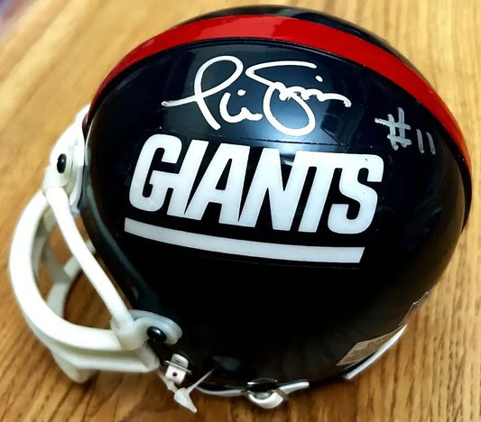 Phil Simms autographed NY Giants vintage 1990s mini helmet JSA - AutographsForSale.com