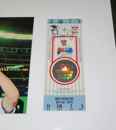 Cal Ripken signed 1991 All-Star Game Ticket custom framed w/ photo JSA Orioles - AutographsForSale.com