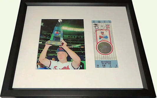 Cal Ripken signed 1991 All-Star Game Ticket custom framed w/ photo JSA Orioles - AutographsForSale.com