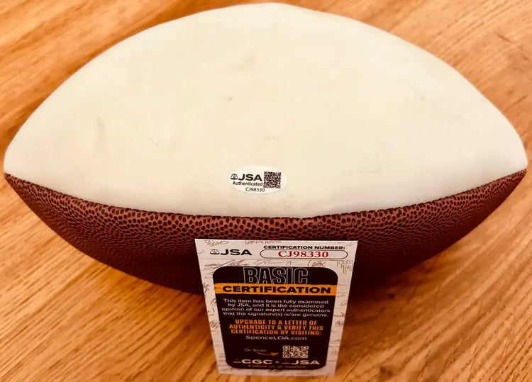 Philip Rivers autographed San Diego Chargers football JSA - AutographsForSale.com