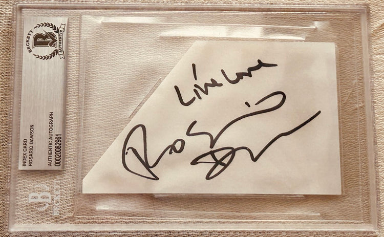 RosarioDawsonIndex - AutographsForSale.com