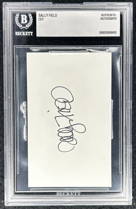 Sally Field signed cut signature BAS slab Forrest Gump - AutographsForSale.com