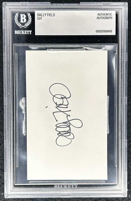 Sally Field signed cut signature BAS slab Forrest Gump - AutographsForSale.com