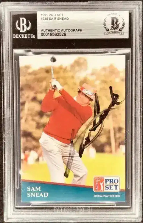 SamSnead - AutographsForSale.com