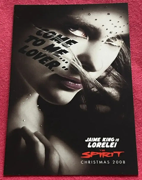Spirit movie 2008 SDCC card set Scarlett Johansson Eva Mendes Sarah Paulson Jaime King - AutographsForSale.com