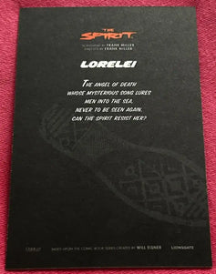 Spirit movie 2008 SDCC card set Scarlett Johansson Eva Mendes Sarah Paulson Jaime King - AutographsForSale.com