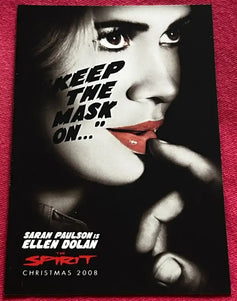 Spirit movie 2008 SDCC card set Scarlett Johansson Eva Mendes Sarah Paulson Jaime King - AutographsForSale.com