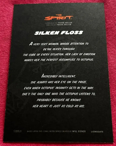 Spirit movie 2008 SDCC card set Scarlett Johansson Eva Mendes Sarah Paulson Jaime King - AutographsForSale.com