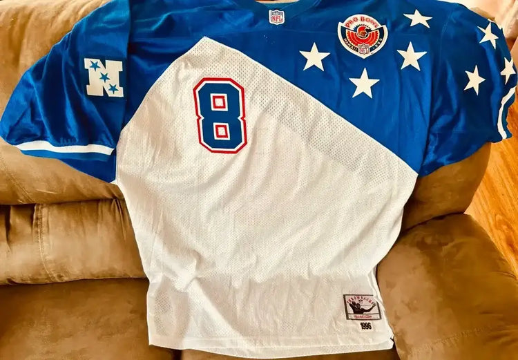 Steve Young 1996 NFC Pro Bowl Mitchell & Ness jersey 49ers - AutographsForSale.com