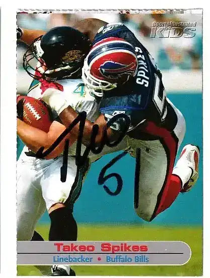 Takeo-Spikes-autographed-SI-for-Kids-card_67ed1ac9-bd37-4e1f-9b8c-739c93a34444 - AutographsForSale.com