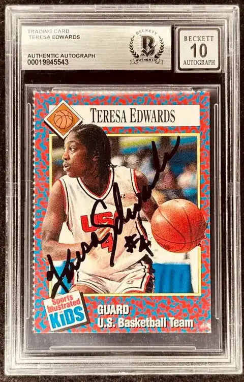 TeresaEdwards1991SIK_1 - AutographsForSale.com