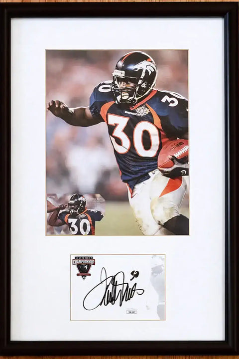 TerrellDavisFramedJSA - AutographsForSale.com