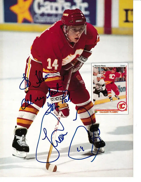 TheoFleuryBeckett - AutographsForSale.com
