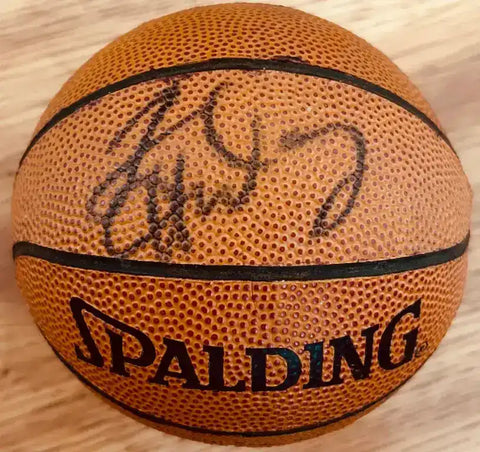 TimHardawayMiniBallJSA - AutographsForSale.com