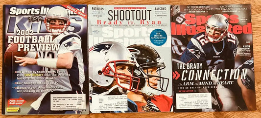 3 Tom Brady New England Patriots Sports Illustrated SI for Kids issues - AutographsForSale.com