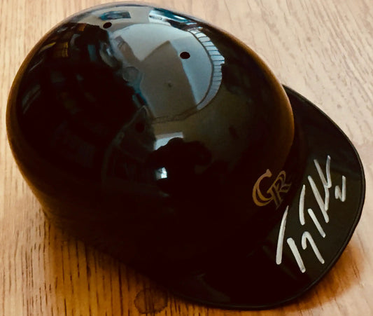 TulowitzkiMiniHelmetJSA - AutographsForSale.com