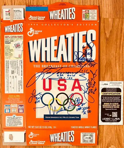 USASoftballWheatiesJSA - AutographsForSale.com