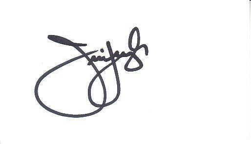 Jim Furyk autographed blank business card - AutographsForSale.com