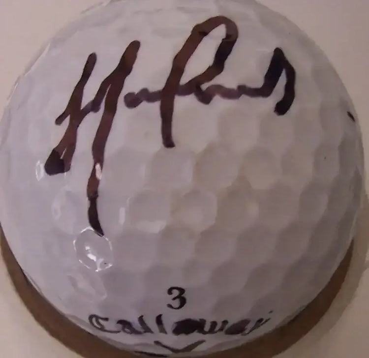Trevor Immelman signed 2012 Humana Challenge tournament Used Callaway golf ball - AutographsForSale.com