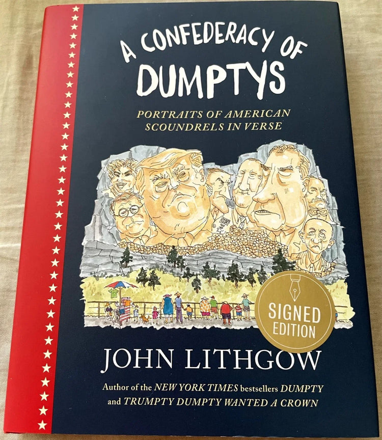 John Lithgow autographed A Confederacy of Dumptys book - AutographsForSale.com