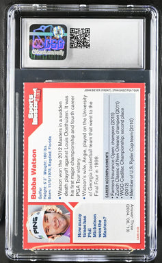 Bubba Watson 2012 SI for Kids golf RC CSG 8.5 NmMt - AutographsForSale.com