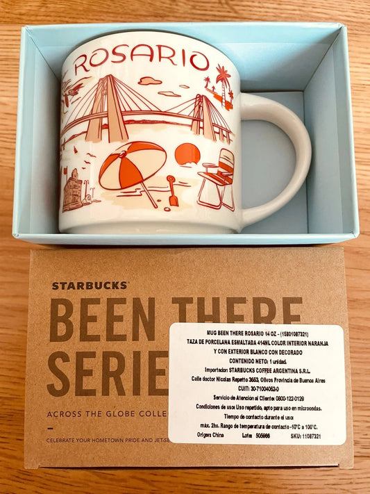 Starbucks 2018 Been There Series Rosario Argentina 14 ounce collector coffee mug NEW - AutographsForSale.com