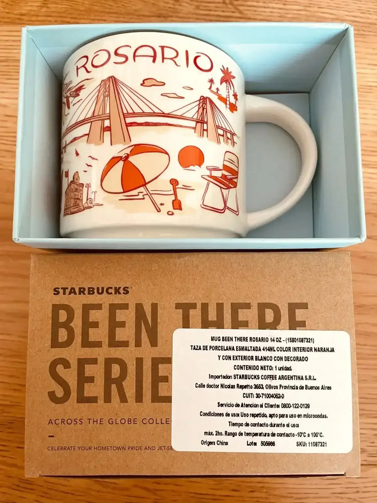 Starbucks 2018 Been There Series Rosario Argentina 14 oz coffee mug NEW - AutographsForSale.com