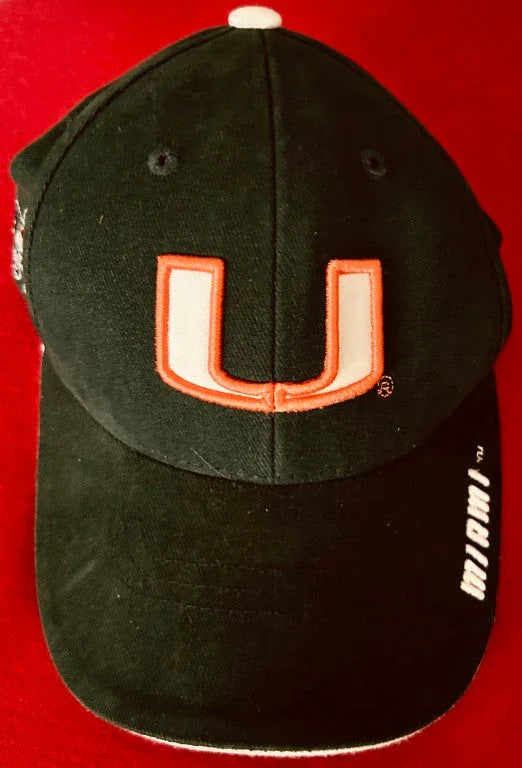 Miami Hurricanes vintage Colosseum green embroidered cap - AutographsForSale.com