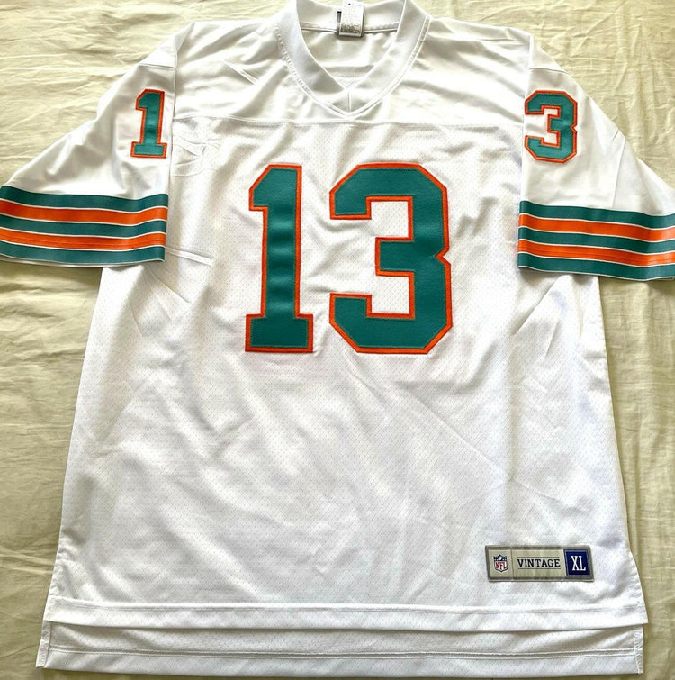Dan Marino Miami Dolphins 1983 ROOKIE NFL vintage jersey - AutographsForSale.com