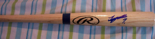 Tsuyoshi Nishioka 2006 WBC team Japan signed Rawlings Big Stick mini Baseball Bat - AutographsForSale.com
