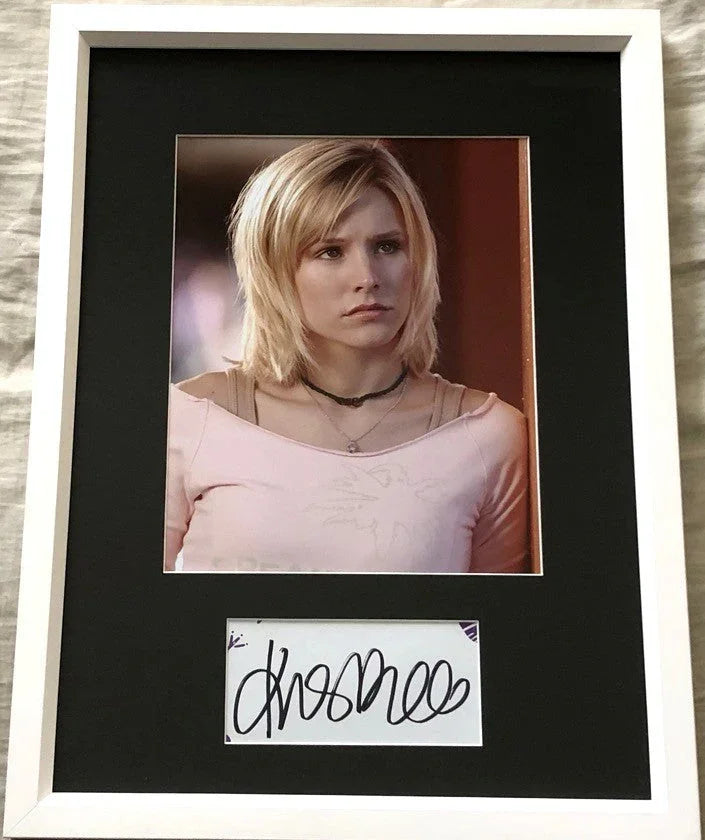 Kristen Bell autograph framed Veronica Mars 8x10 photo JSA - AutographsForSale.com
