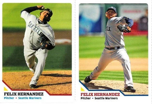 Felix Hernandez Mariners 2007 & 2009 SI for Kids cards - AutographsForSale.com