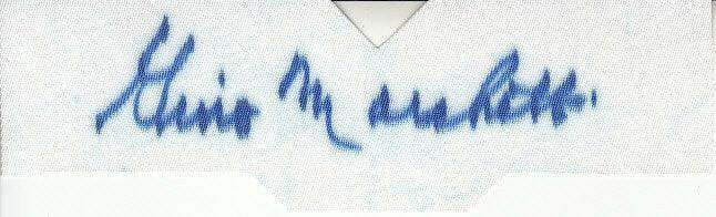 Gino Marchetti autographed cut Baltimore Colts jersey number - AutographsForSale.com