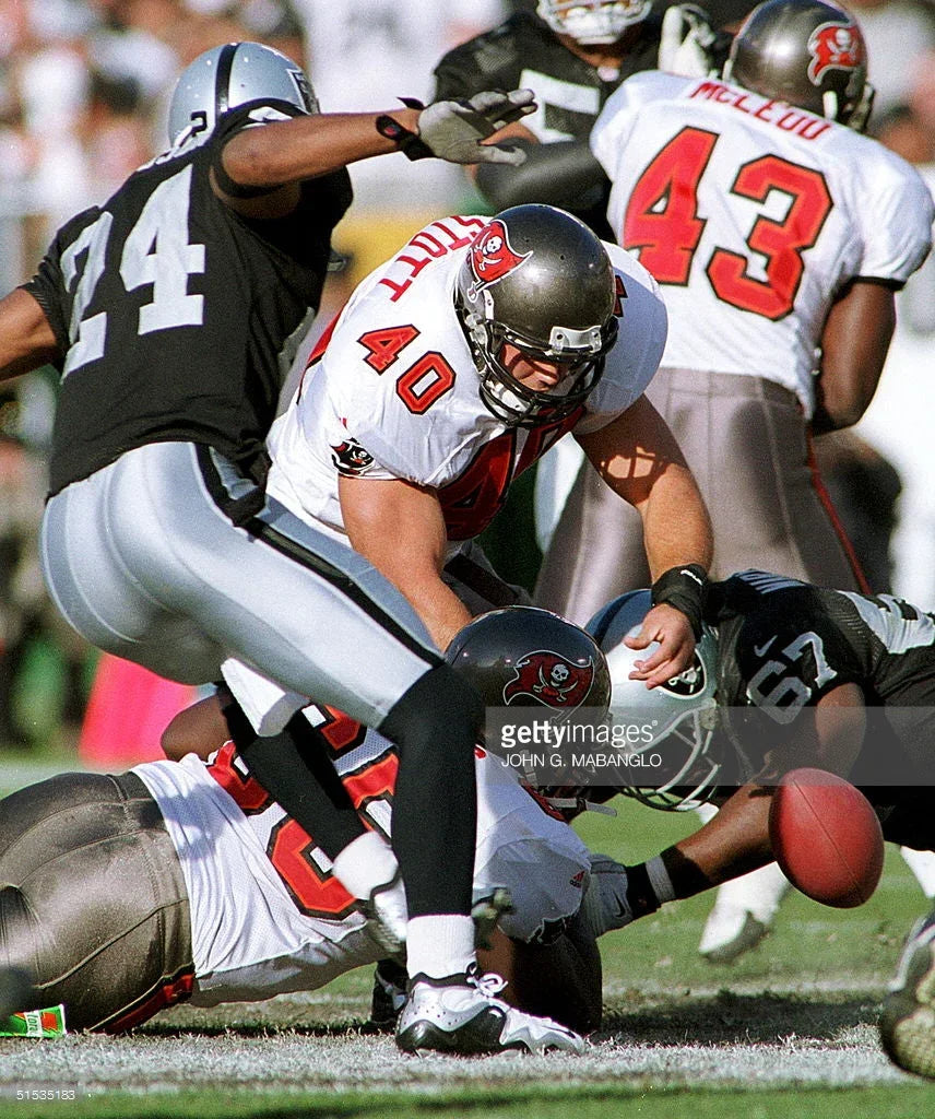 Mike Alstott Tampa Bay Buccaneers Reebok white stitched jersey NEW - AutographsForSale.com