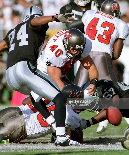 Mike Alstott Tampa Bay Buccaneers Reebok white stitched jersey NEW - AutographsForSale.com