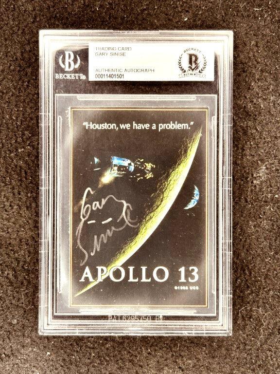 Gary Sinise signed Apollo 13 movie 1995 card BAS certified - AutographsForSale.com