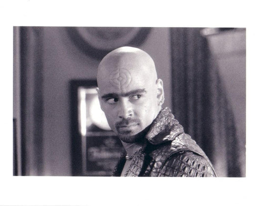 Colin Farrell Bullseye Daredevil movie 2002 SDCC 8x10 photo - AutographsForSale.com