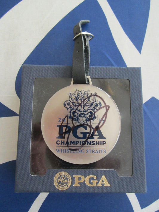 Jason Day autographed 2015 PGA Championship logo medal or pendant - AutographsForSale.com
