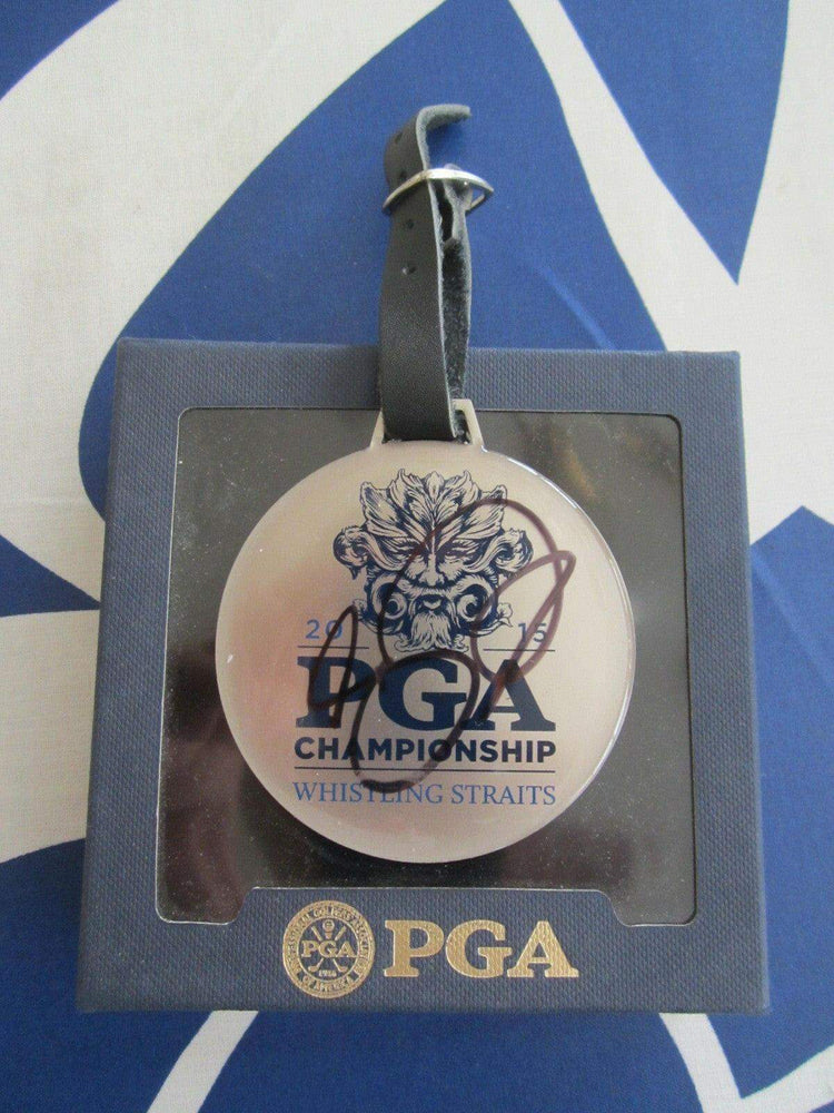 Jason Day signed 2015 PGA Championship logo medal pendant - AutographsForSale.com