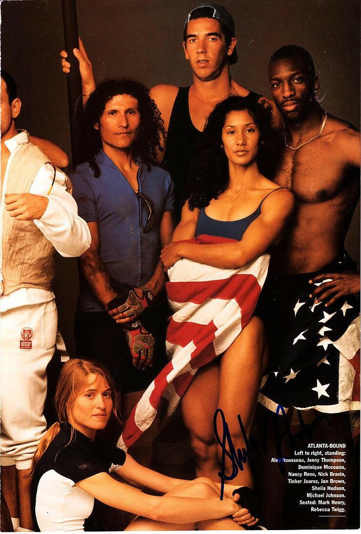 Sheila Hudson autographed 1996 full page magazine photo - AutographsForSale.com