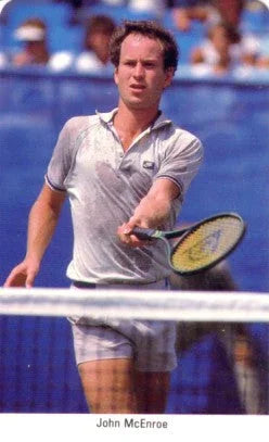 1986 Fax Pax tennis card set Jimmy Connors Chris Evert Steffi Graf John McEnroe Martina Navratilova - AutographsForSale.com
