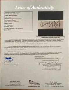 Wayne Gretzky signed LA Kings Easton game model hockey stick JSA - AutographsForSale.com