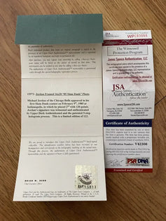 Michael Jordan Scottie Pippen Dennis Rodman signed Bulls 16x20 photos framed UDA JSA PSA/DNA - AutographsForSale.com