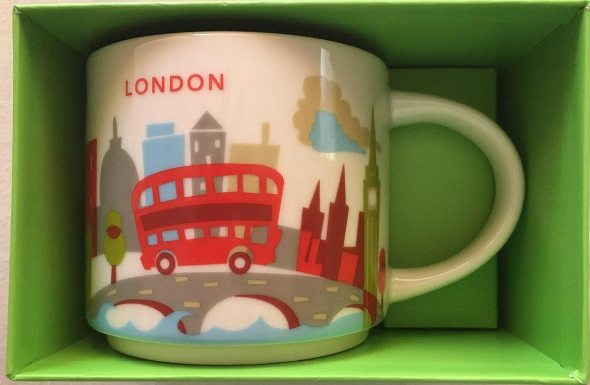 Starbucks 2013 You Are Here Collection London 14 Ounce Collector Coffee Mug New - AutographsForSale.com