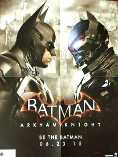 Batman Arkham Knight 2015 SDCC 2 Sided 18x24 poster - AutographsForSale.com