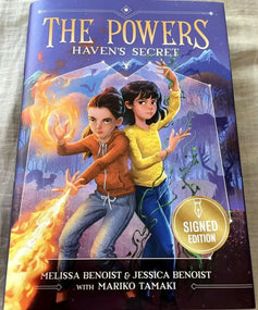 Melissa Benoist Supergirl signed Powers Haven’s Secret book - AutographsForSale.com