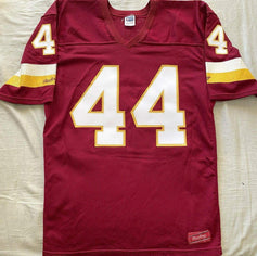 John Riggins Washington Redskins Rawlings burgundy stitched size LARGE jersey - AutographsForSale.com