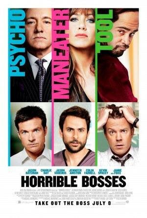 Horrible Bosses 2011 27x40 movie poster Jennifer Aniston - AutographsForSale.com