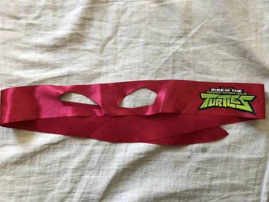 Rise of the Teenage Mutant Ninja Turtles 2018 Comic-Con red eye mask headband - AutographsForSale.com